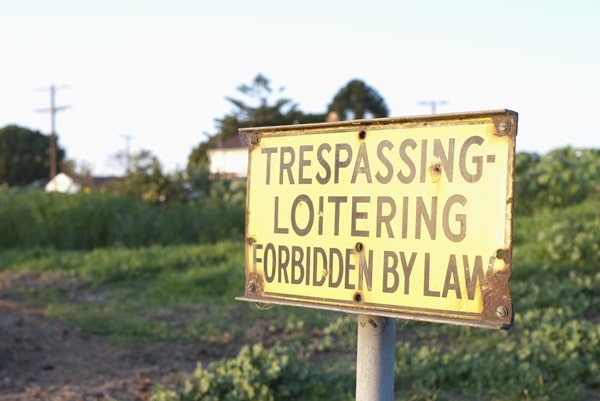 Avoid Trespassing